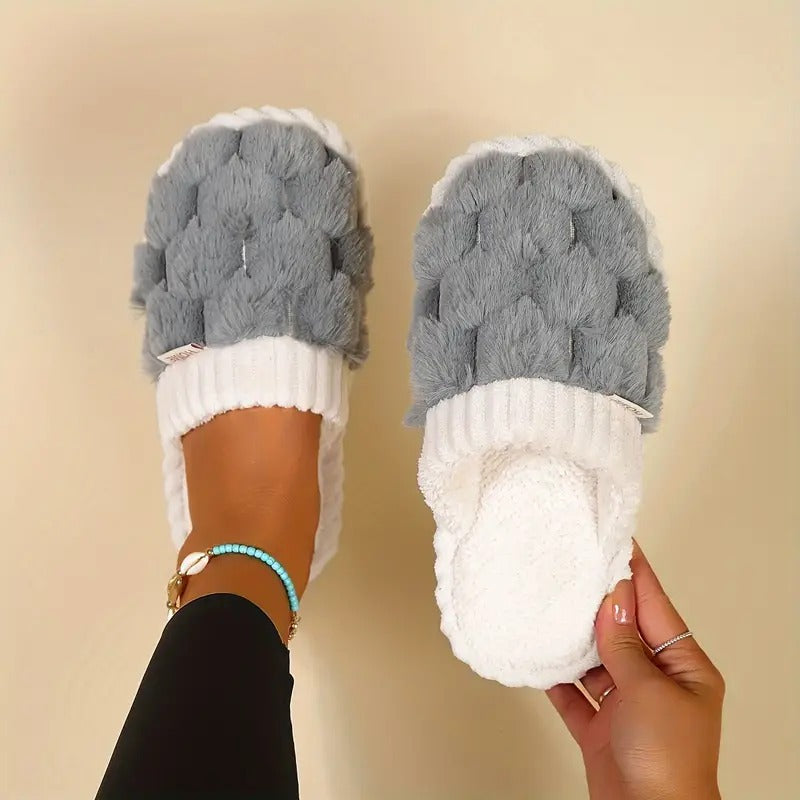 Luxe Plush Faux Fur Slippers