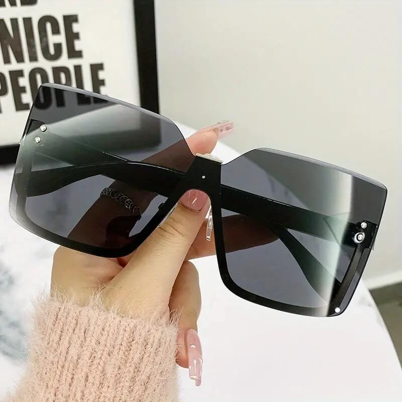 Glamour Gaze Rimless Sunglasses