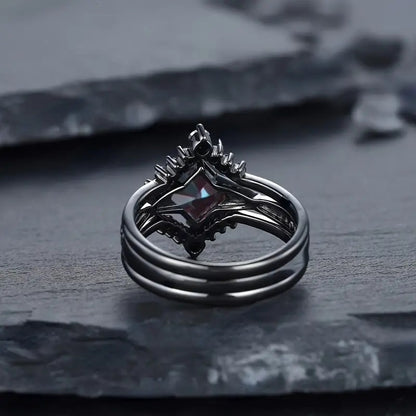 Royal Noir Ring Set