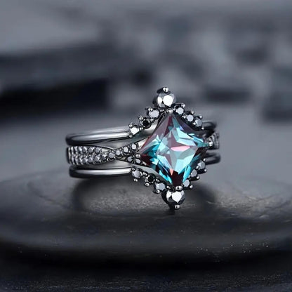 Royal Noir Ring Set