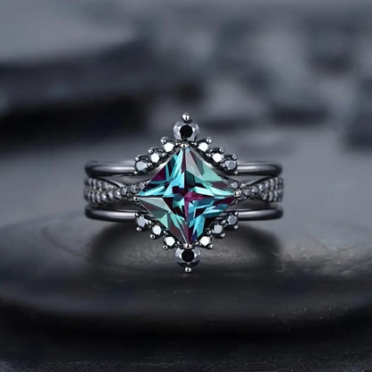 Royal Noir Ring Set